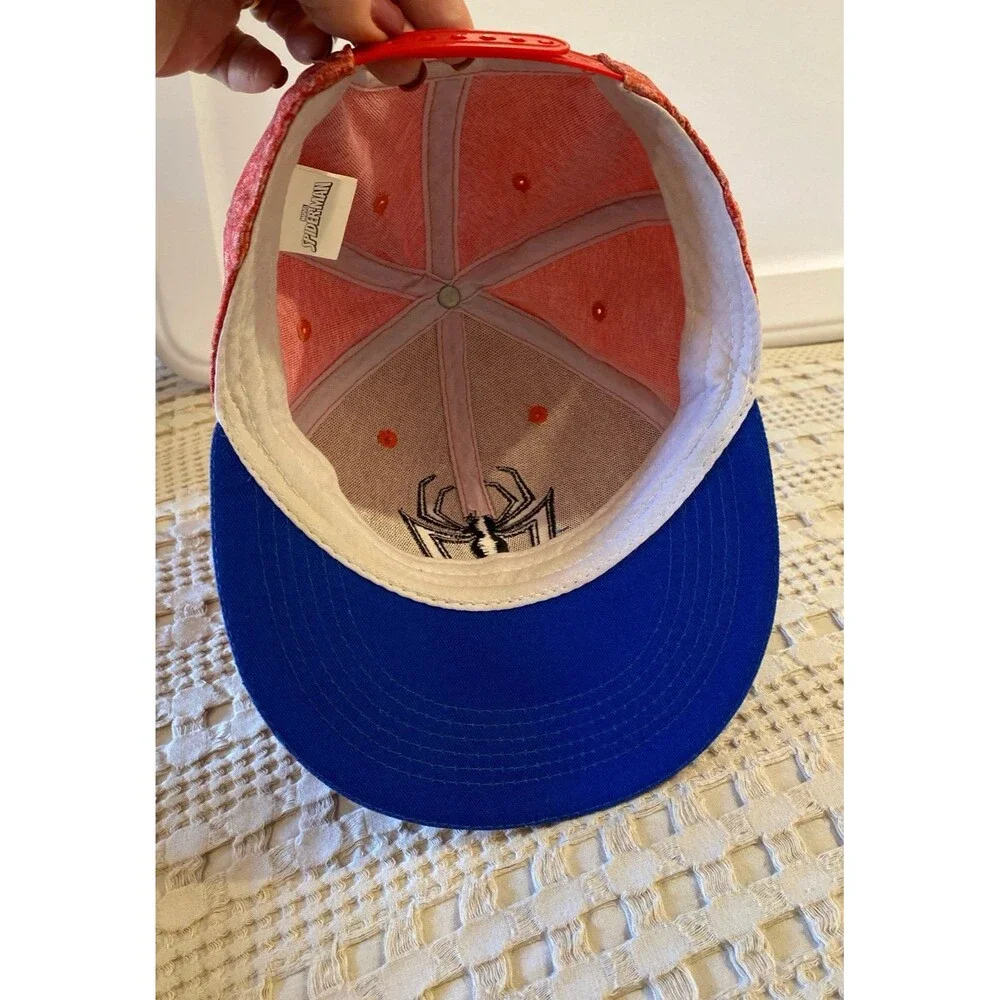 Spider-Man Marvel‎ Youth Cap Embroidered Spider Hat Adjustable SnapBack